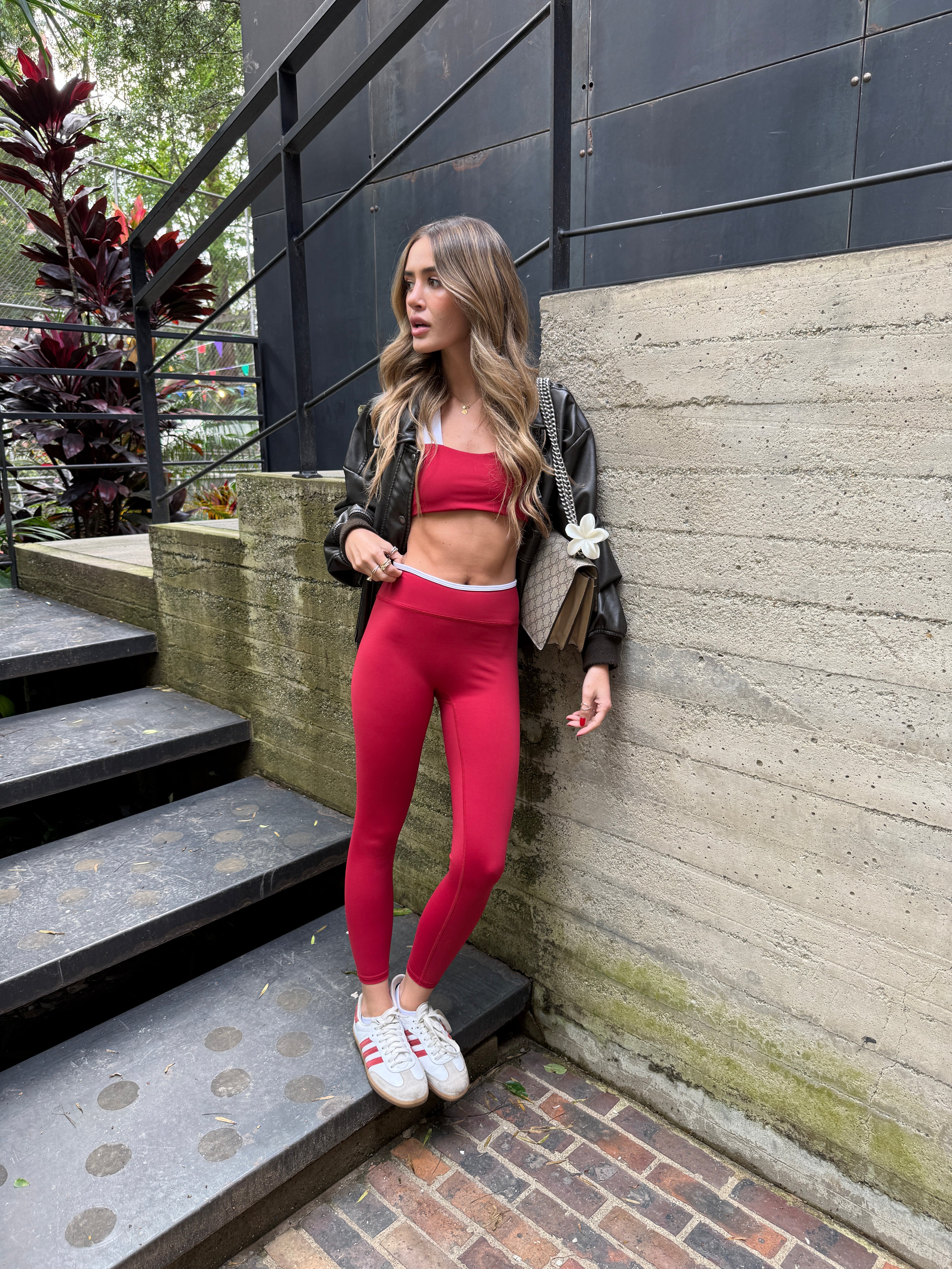 Mocca set rojo